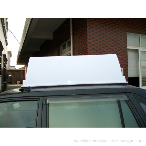 hot sale china factory price magnetic car roof light box